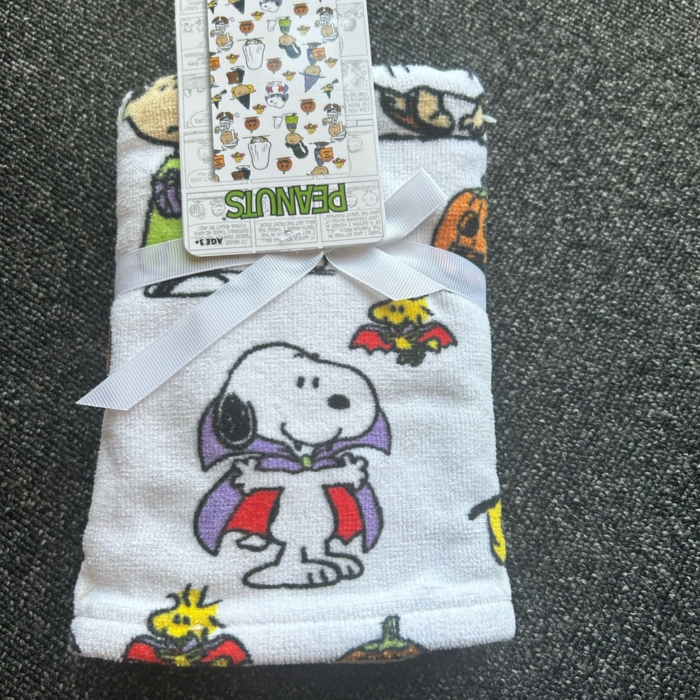 Snoopy Halloween Hand Towel Set